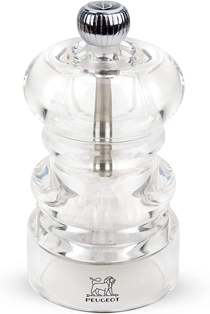 Peugeot Nancy Acrylic Salt Mill Acrylic - 9cm/4"