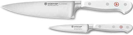 Wusthof Classic White - 2 Pc. Prep Set