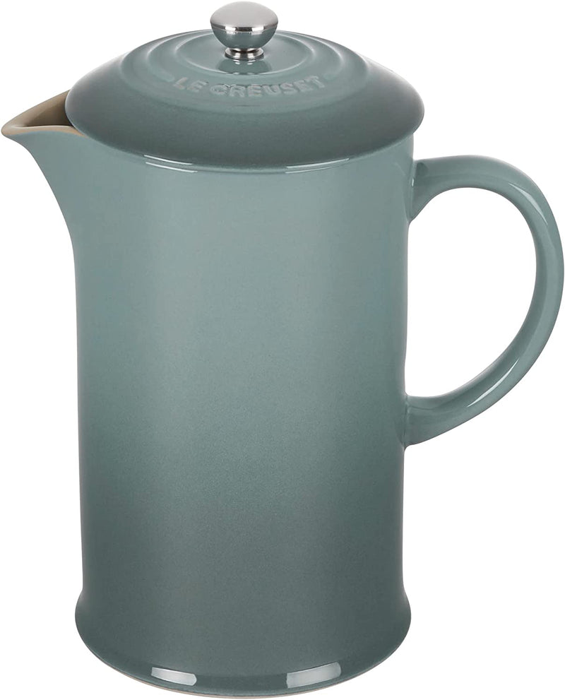 Le Creuset 34 oz. French Press - Sea Salt