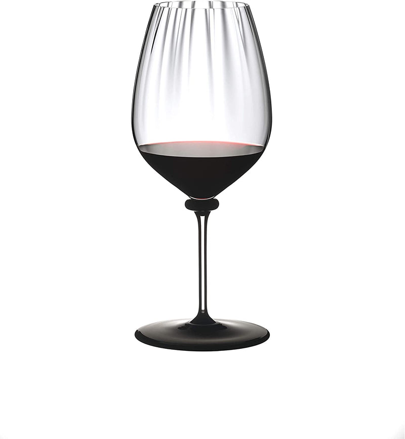 Riedel Fatto A Mano Performance Cabernet Wine Glass, 29 oz., Black Base