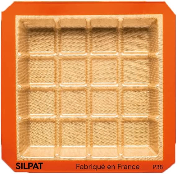 Silpat Square Tablette Mold 10 1/4'' x 10 1/4'' – Chef's Arsenal