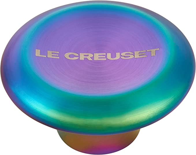 Le Creuset Signature Iridescent Knob - Large- Personalized Engraving Available