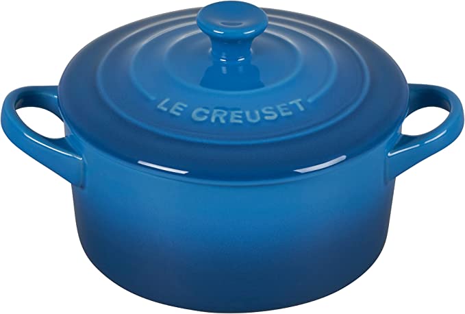 Le Creuset 14 oz. Stoneware Mini Round Cocotte - Marseille