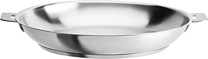 Cristel Strate - 12" Frying Pan Silver