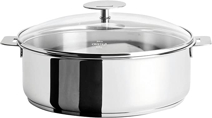 Cristel Casteline - 6 Qt. Saute Pan plus Lid