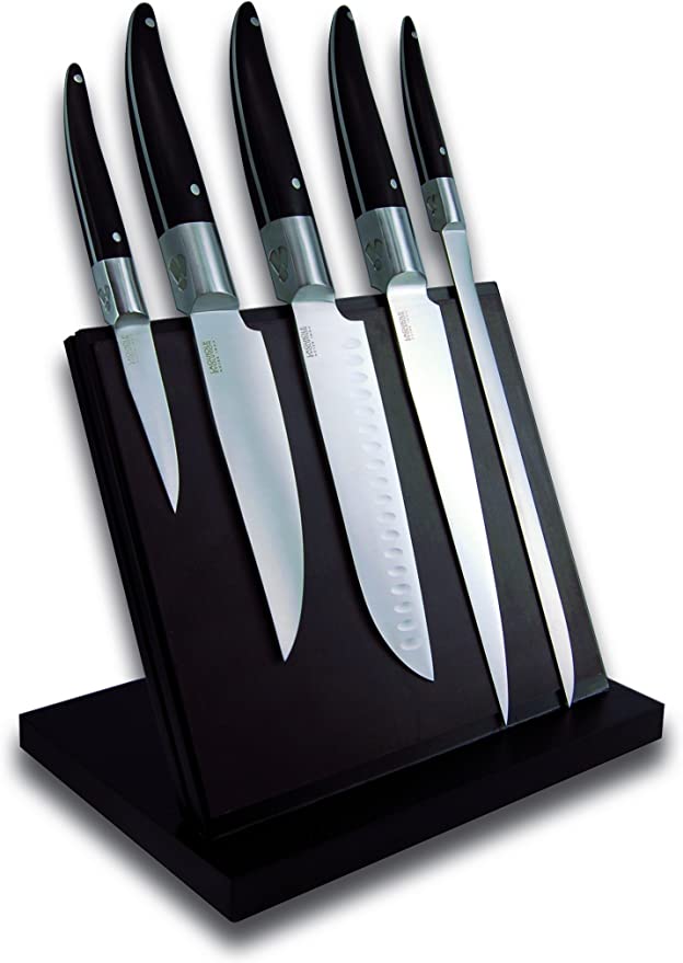 TB Laguiole Expression 6 Pc. Magnetic Block Set - Bakelite Wood Handle