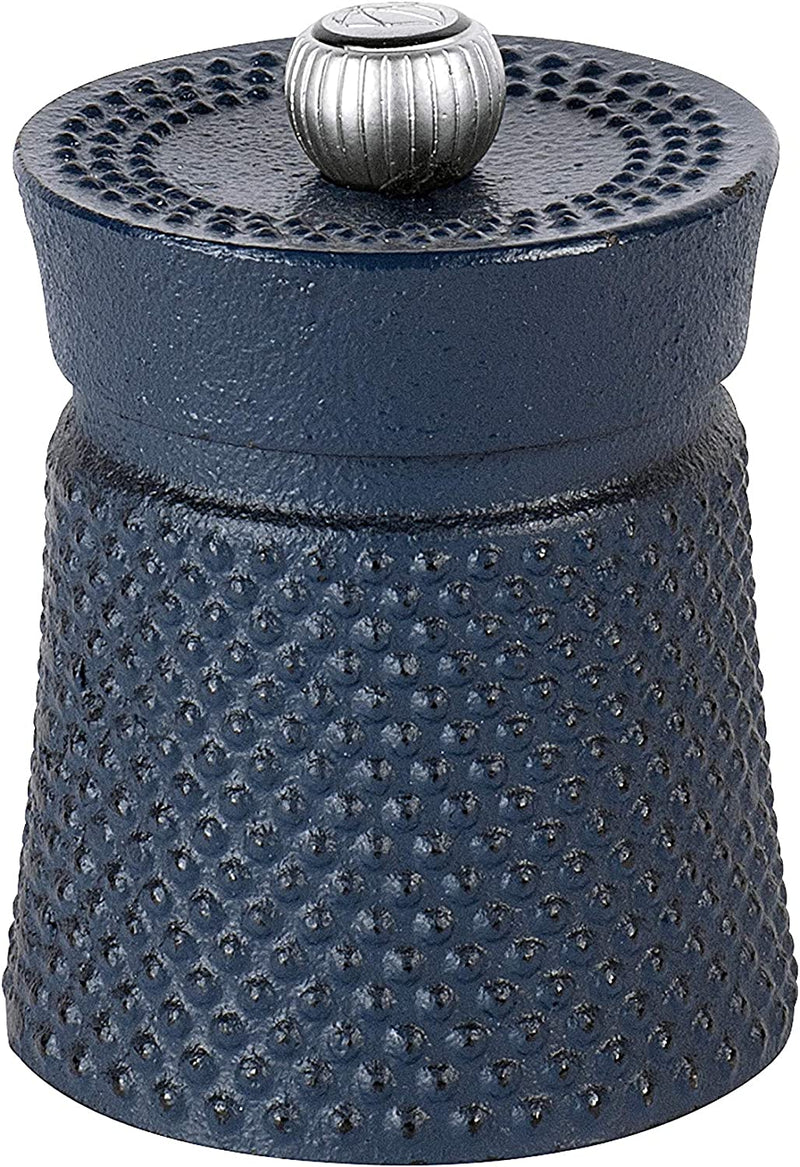 Peugeot BALI FONTE Blue Cast Iron Pepper Mill - 8cm/3"