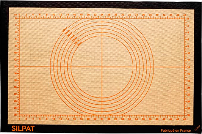 Silpat US Full Size Perfect Pastry Workstation Mat - 15 1/8" x 23"