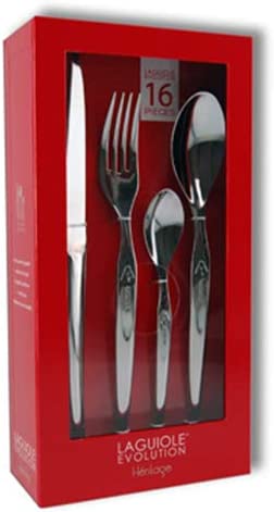 TB Laguiole Heritage 16 Pc. Flatware Set - Mirror Polish