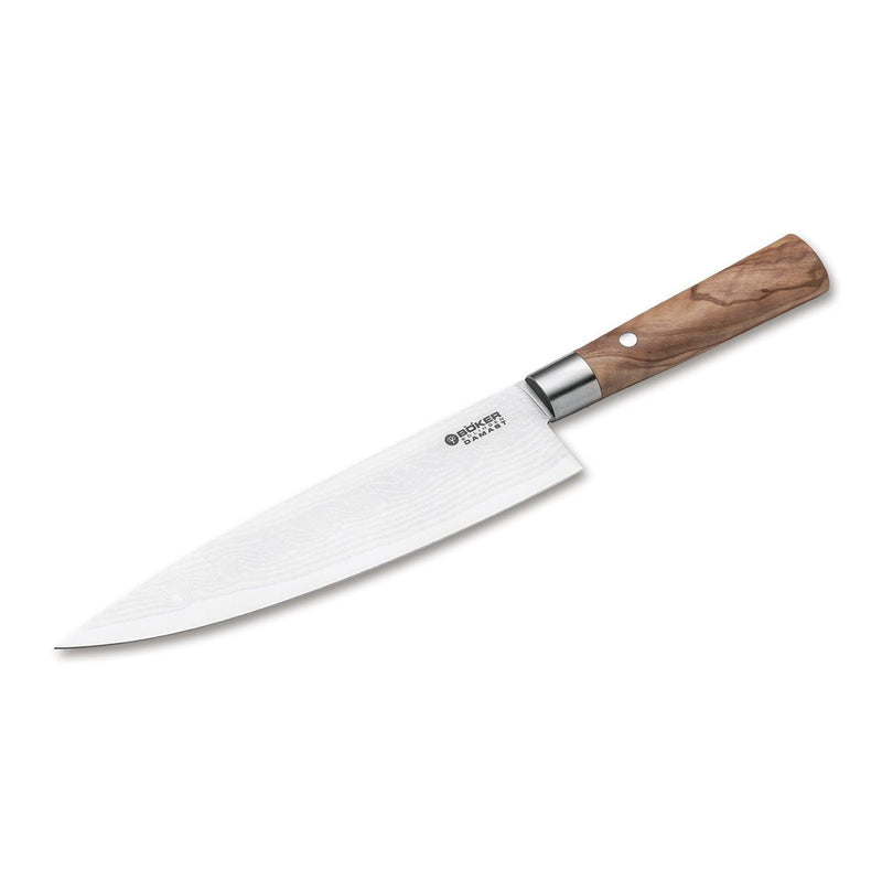 Boker Damascus Olive 8.3" Chef's Knife