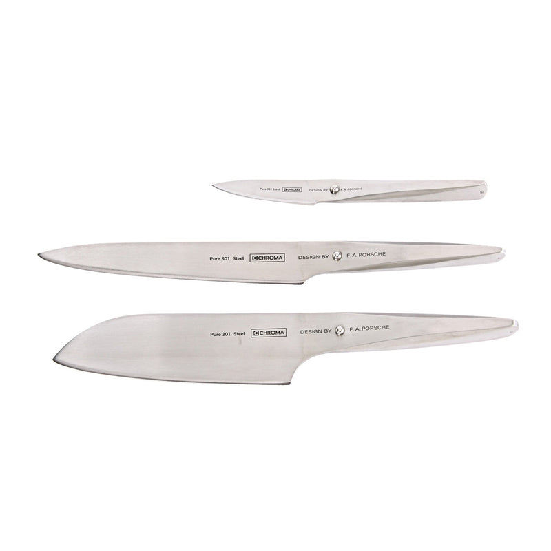 Chroma type 301 - 3 Pc. Knife Set