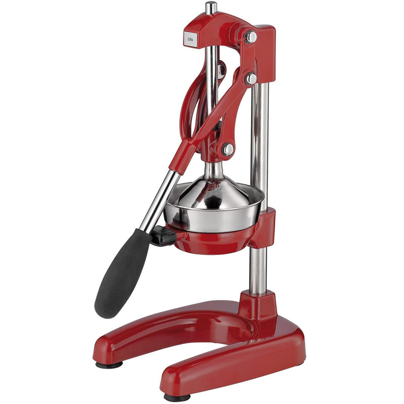 Cilio Commercial Grade Citrus Press -  Red