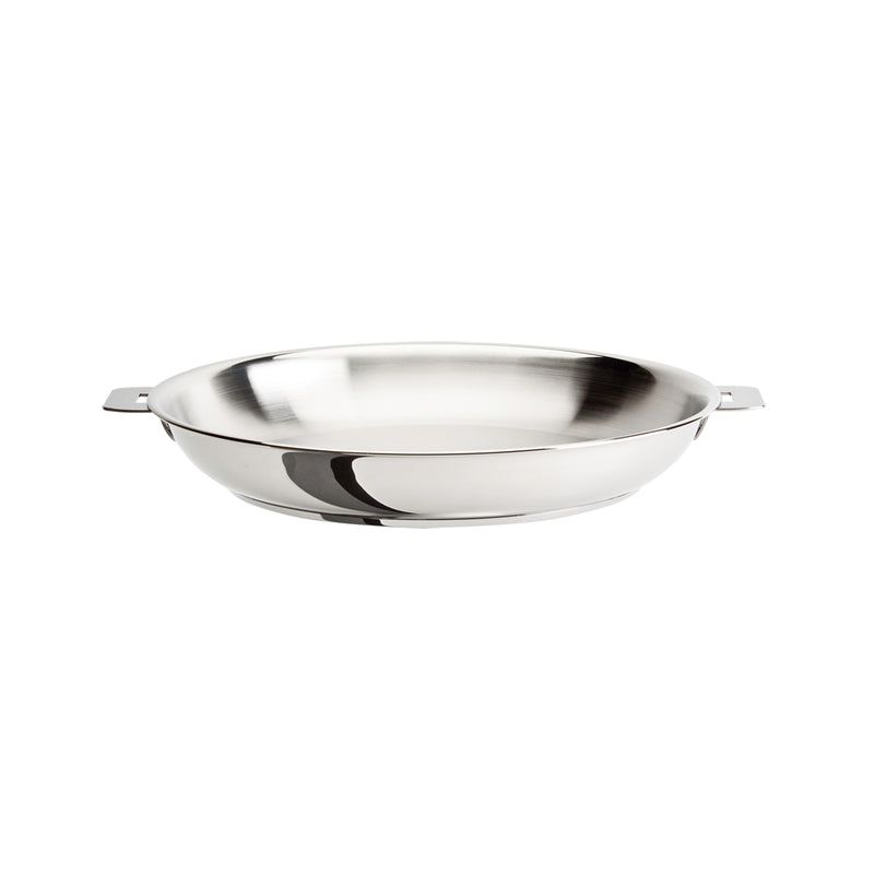 Cristel Casteline Removable Handle - 9.5" Stainless Steel Frying Pan
