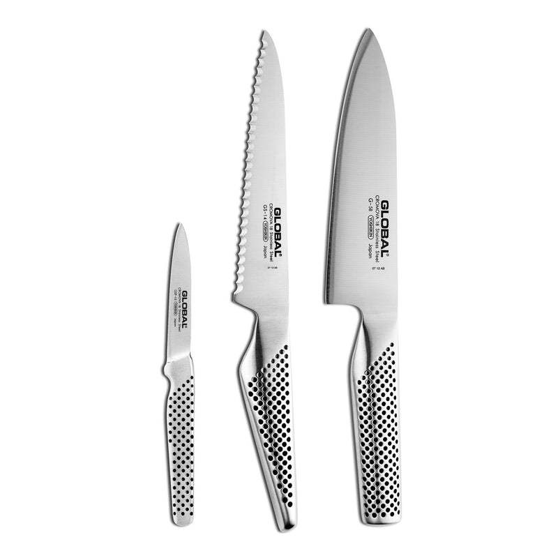 Global G-581415 - 3 Pc. Knife Set