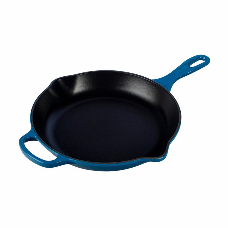Le Creuset 10 1/4" (1 3/4 Qt.) Signature Iron Handle Skillet - Marseille
