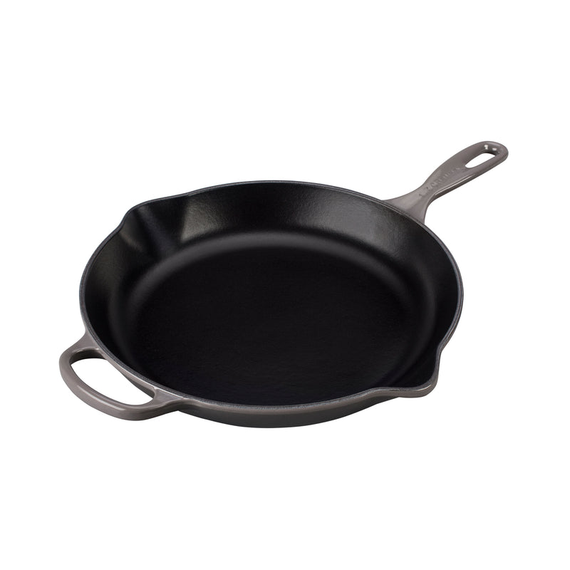 Le Creuset 11 3/4" (2 3/8 Qt.) Signature Iron Handle Skillet - Oyster