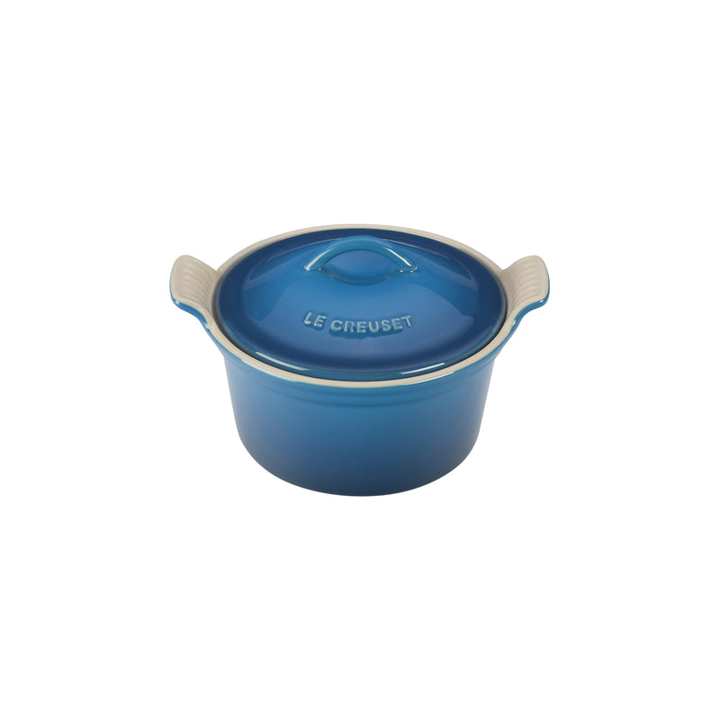Le Creuset 18 oz. (6 1/4") Heritage Covered Cocotte - Marseille