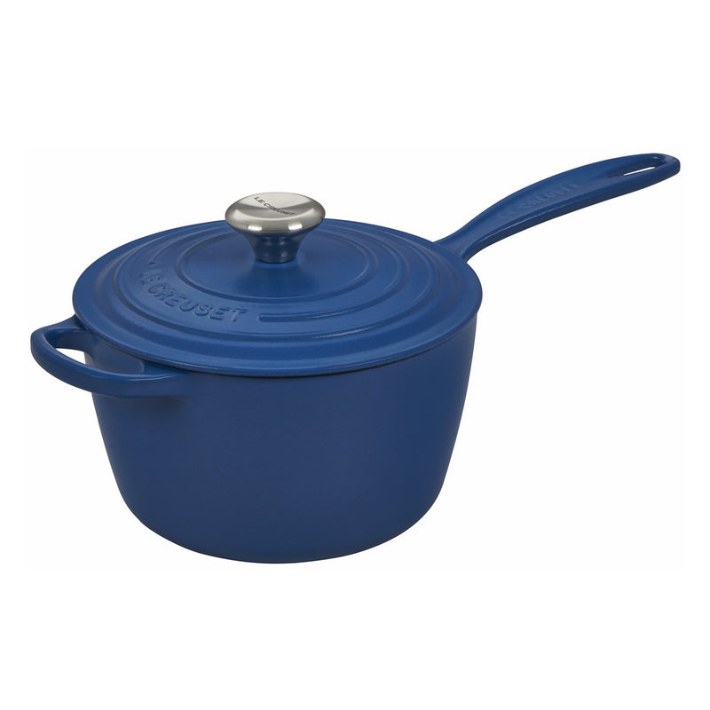 Le Creuset 2 1/4 Qt. Signature Saucepan w/Stainless Steel Knob - Marseille- Personalized Engraving Available