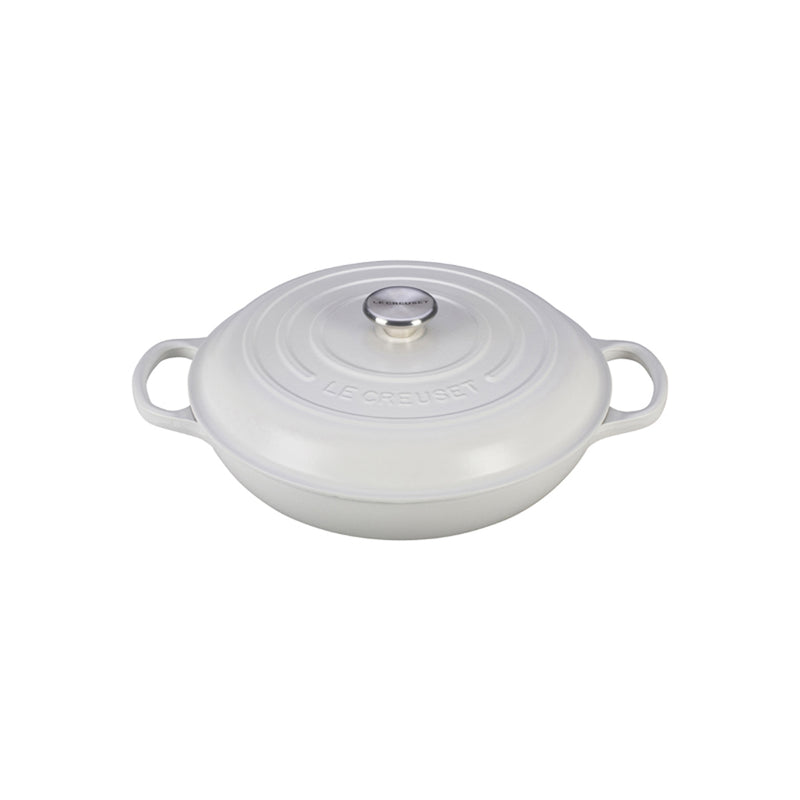Le Creuset 3 3/4 Qt. Signature Braiser - White