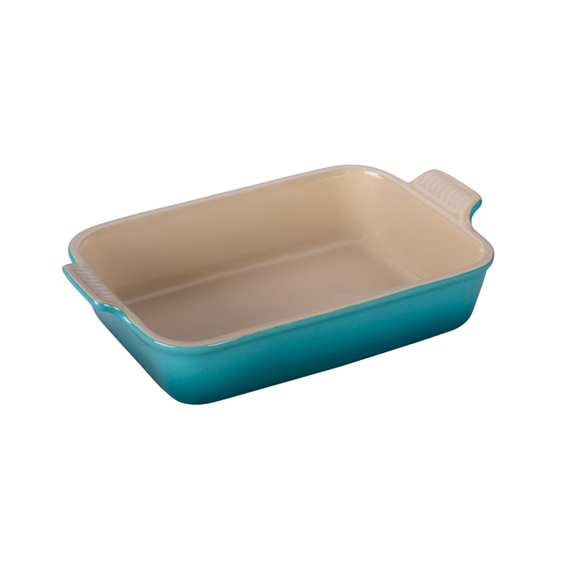 Le Creuset 4 Qt. (12" x 9") Heritage Rectangular Dish - Caribbean