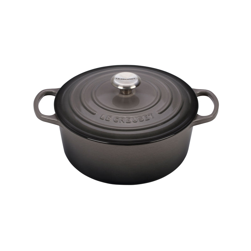 Le Creuset 5 1/2 Qt. Signature Round Dutch Oven - Oyster