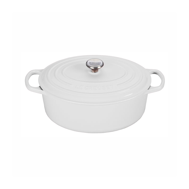 Le Creuset 5 Qt. Signature Oval Dutch Oven - White