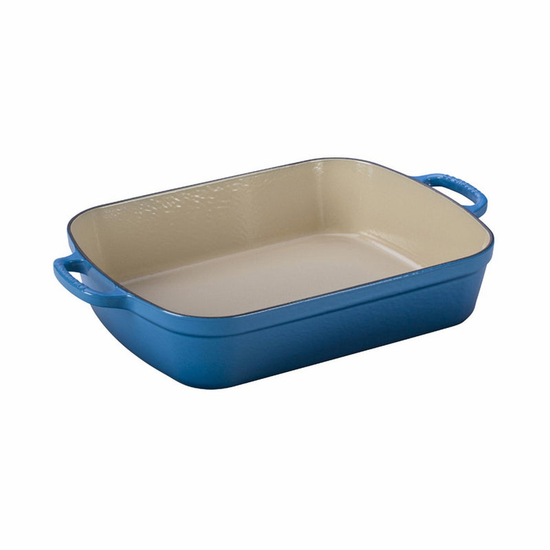 Le Creuset 5 1/4 Qt. (10" x 15 3/4") Signature Rectangular Roaster- Marseille