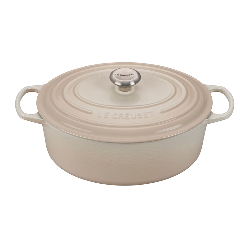 Le Creuset 6 3/4 Qt. Signature Oval Dutch Oven - Meringue