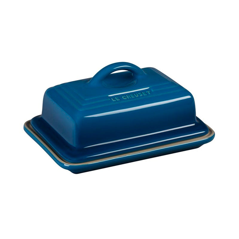 Le Creuset 6 3/4" x 5" Heritage Butter Dish - Marseille