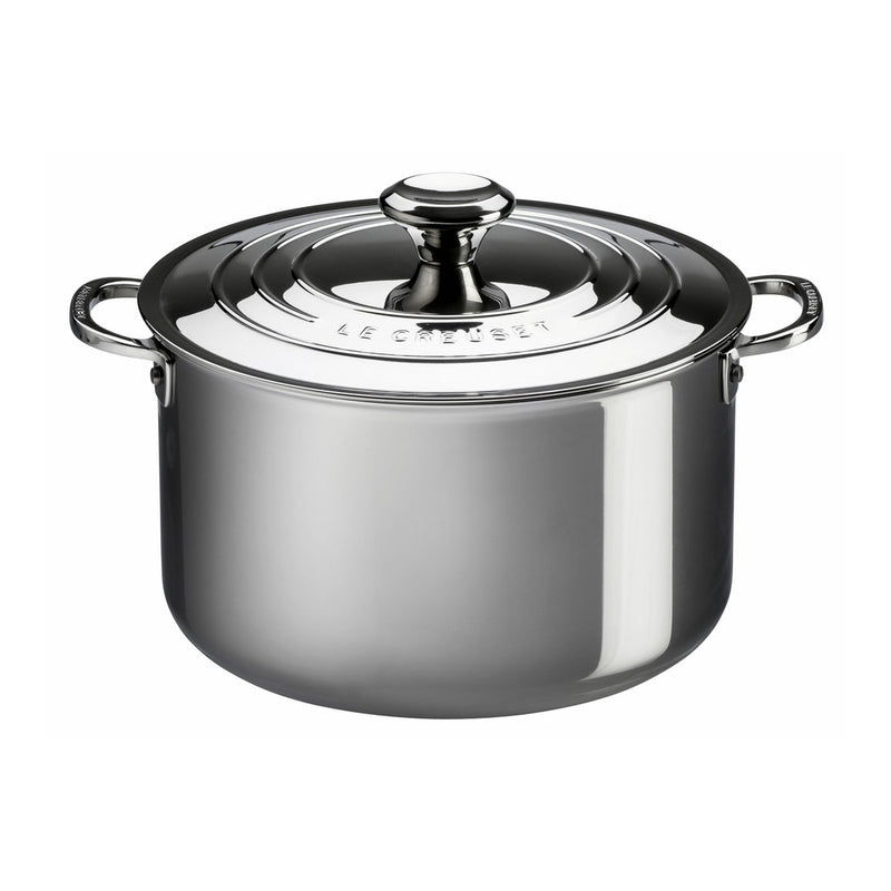 Le Creuset 7 Qt. Stockpot with Lid - Stainless Steel