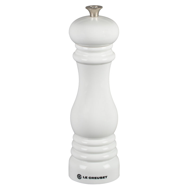 Le Creuset 8" x 2 1/2" Salt Mill - White