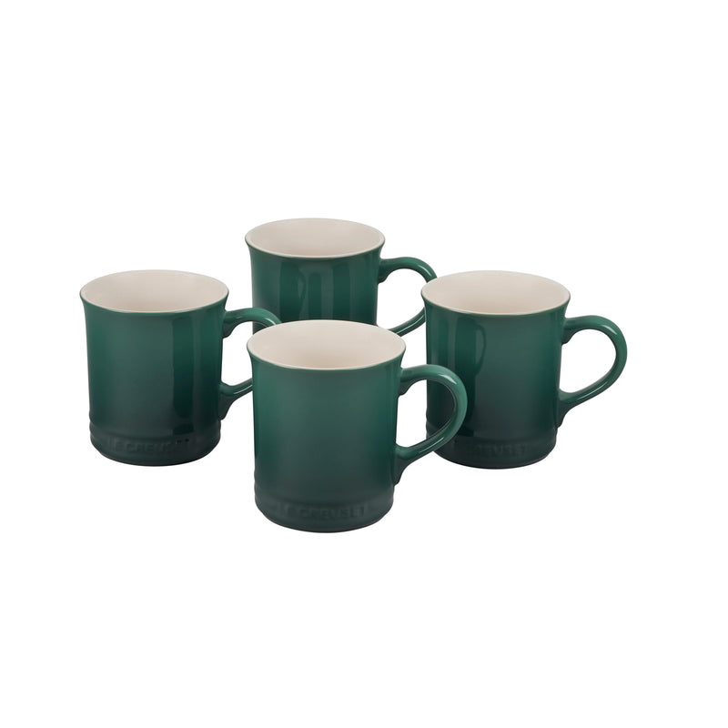 Le Creuset Set of 4 - 14 oz. Mugs - Artichaut