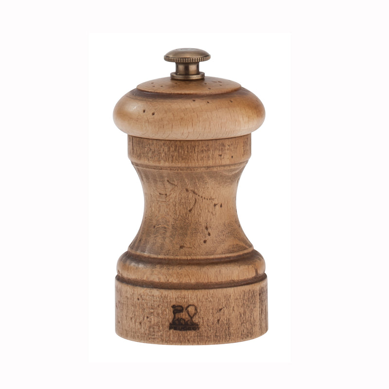 Peugeot Bistro Antique Natural Pepper Mill - 10cm/4"