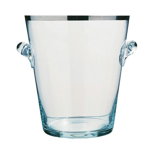 Peugeot Champagne Bucket - Glass with Platinum Accent