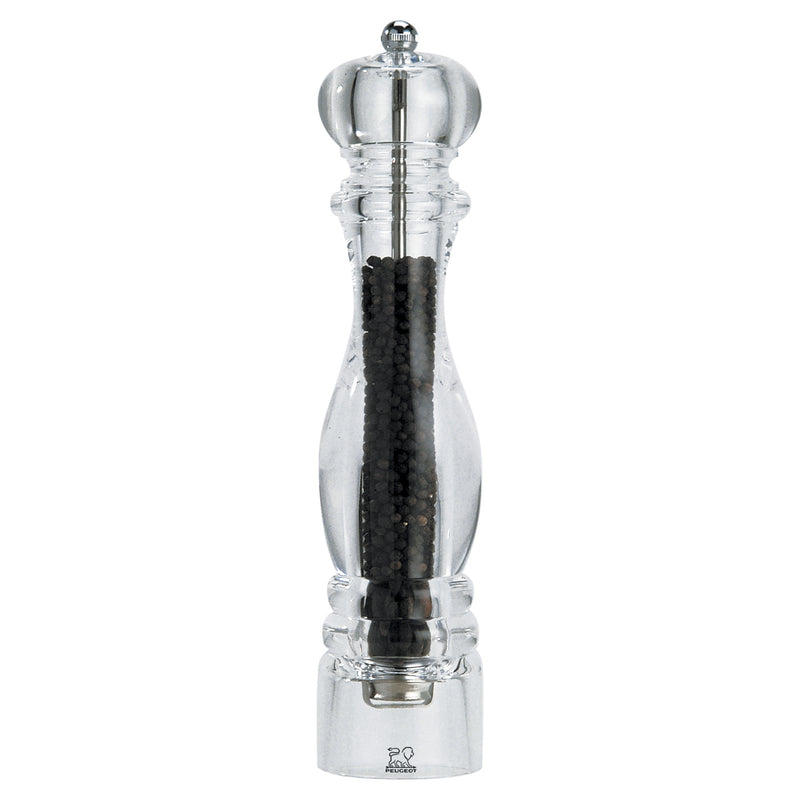 Peugeot Nancy Clear Acrylic Pepper Mill - 30cm/12"