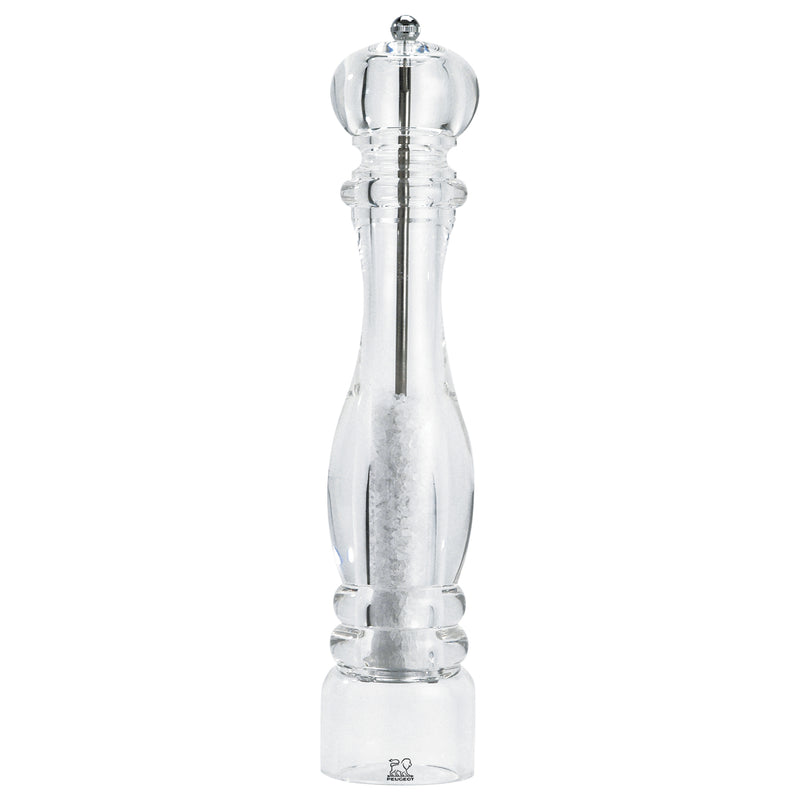 Peugeot Nancy Clear Acrylic Salt Mill - 38cm/15"