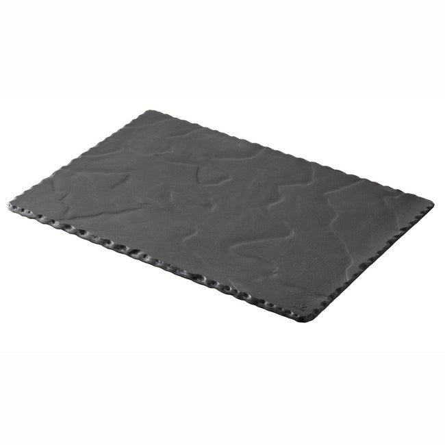 Revol Basalt Rectangular Plate - 11.75" x 7.75" x 0.25" - Slate