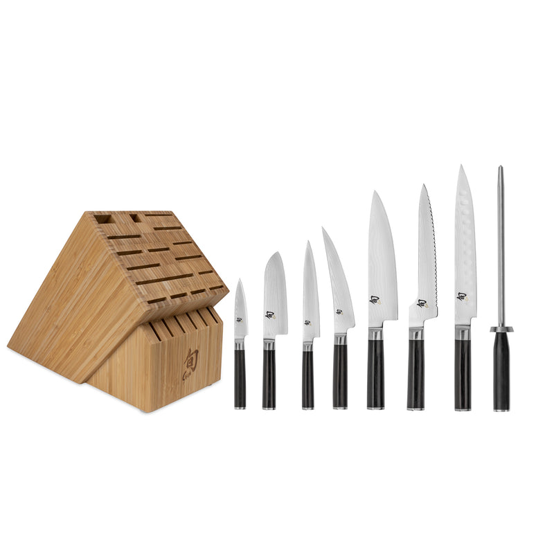 Shun Classic - 9 Pc. Chef's Choice Knife Block Set