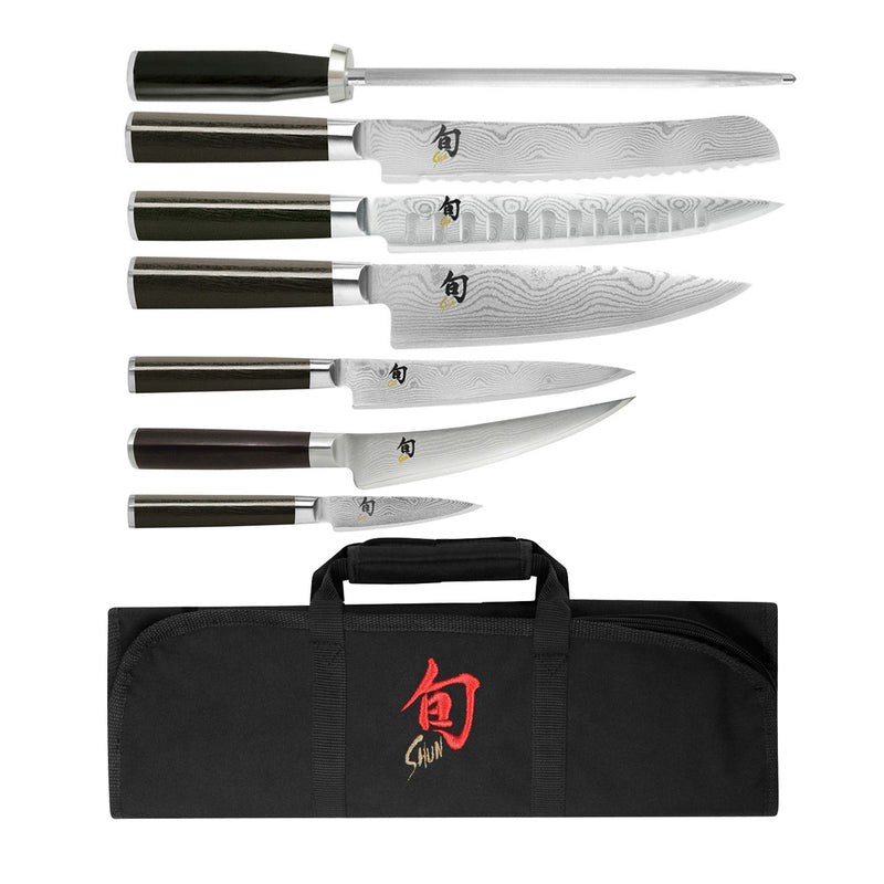 Shun Classic 8 Pc Student Knife Set