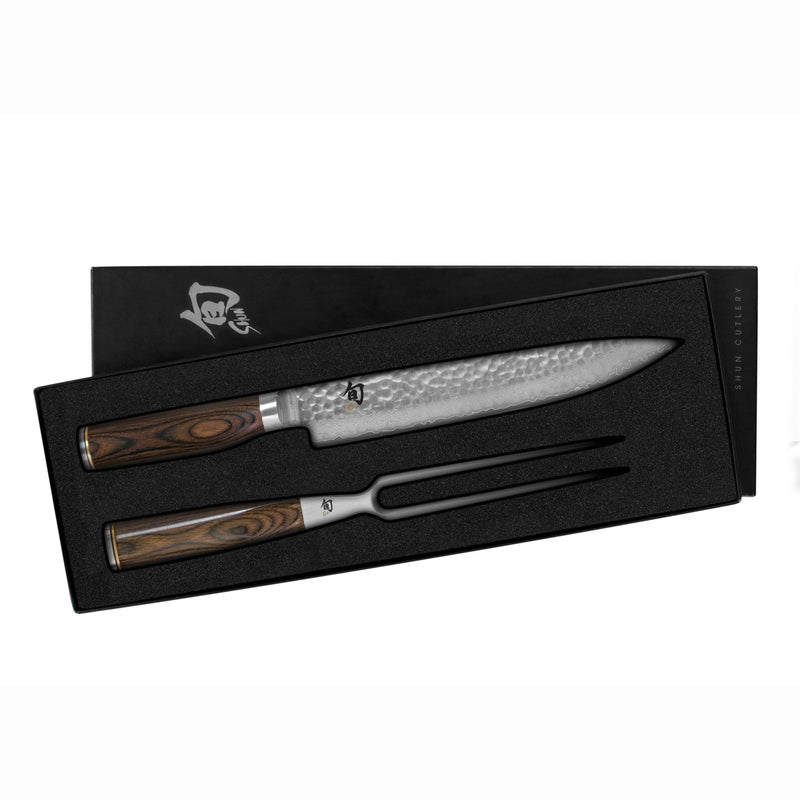 Shun Premier 2 Pc Carving Knife Boxed Set