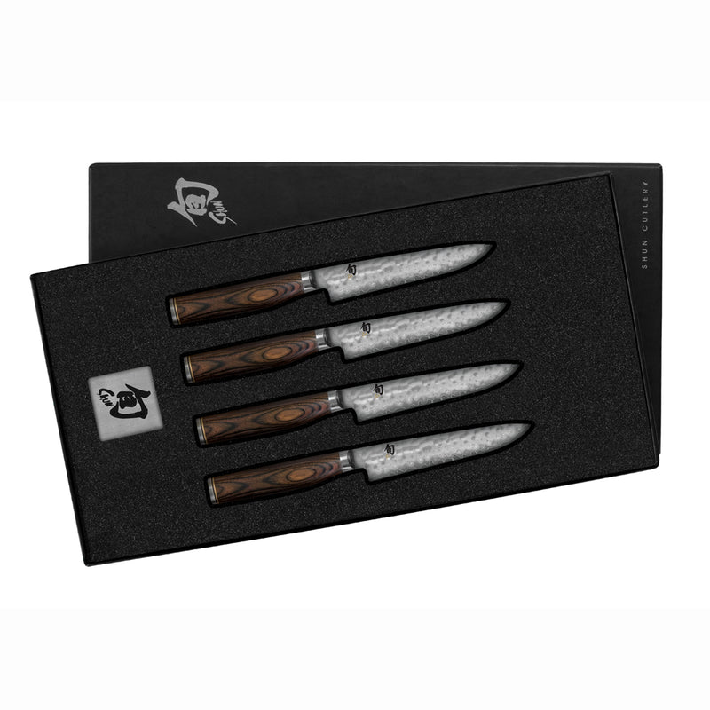 Shun Premier 4 Pc Steak Knife Boxed Set