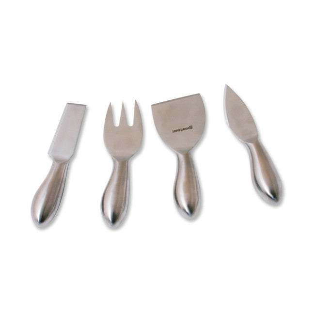 Swissmar Stainless Steel 4Pc Petite Cheese Knife Set