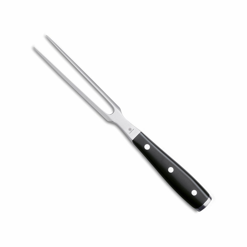 Wusthof Classic Ikon - 6" Straight Meat Fork, Double Bolster