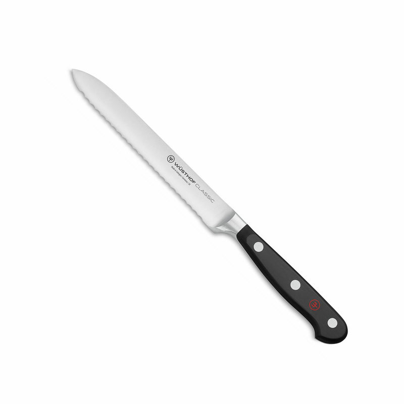Wusthof Classic - 5" Serrated Utility Knife