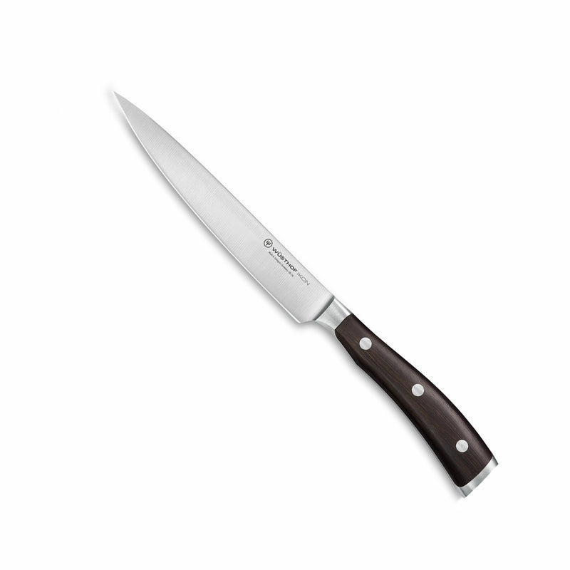 Wusthof Ikon Blackwood - 6" Utility Knife