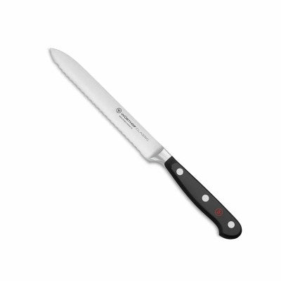 Wusthof Classic - 5" Serrated Utility Knife - Color Options & Engraving Available
