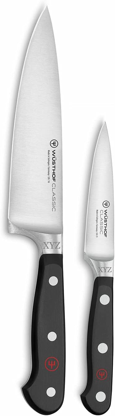 Wusthof Classic - 2 Pc. Prep Knife Set- Personalized Engraving Available