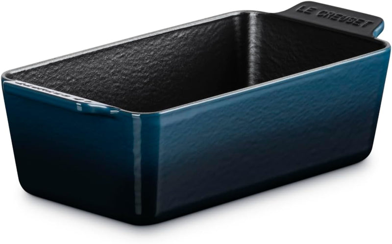 Le Creuset 9" x 5" x 3" (2 Qt.) Enameled Cast Iron Signature Loaf Pan - Nuit