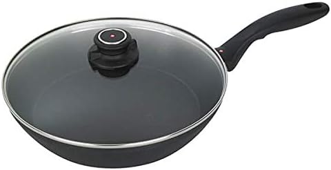 Swiss Diamond - 11" XD Nonstick Induction Stir-Fry Pan w/Glass Lid