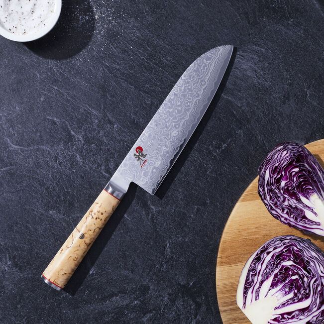 Henckels Miyabi Birchwood SG2 - 7" Fine Edge Santoku Knife